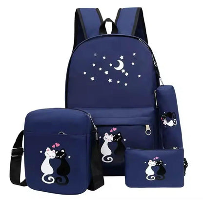 3 Pcs Backpack Set