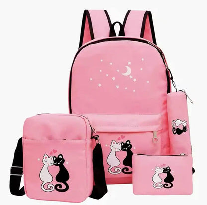 3 Pcs Backpack Set