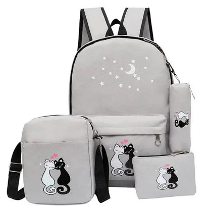 3 Pcs Backpack Set