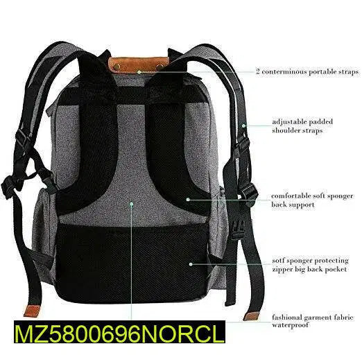 Multipurpose Grey Backpack - 1 Pc for All Your Adventures